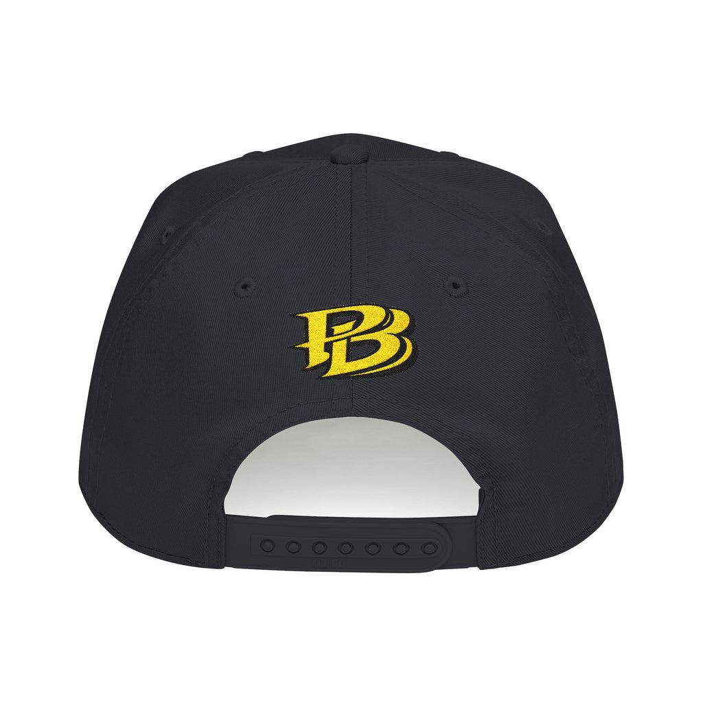 PureBlood Laurel Crest Premium Embroidered Hat – Black & Gold Edition