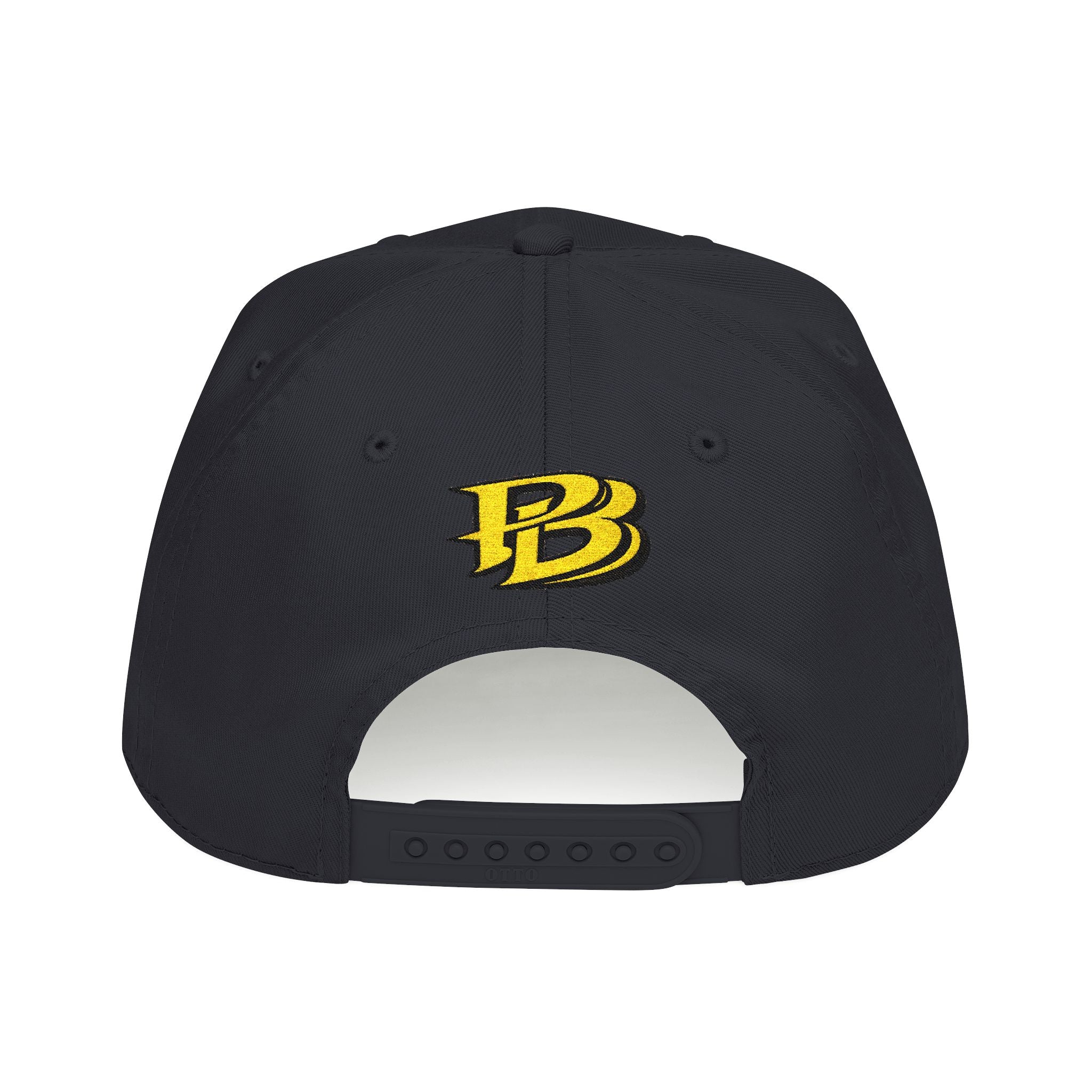 PureBlood Laurel Crest Premium Embroidered Hat – Black & Gold Edition