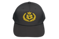 PB Crown Laurel Premium Embroidered Hat – Black & Gold Edition