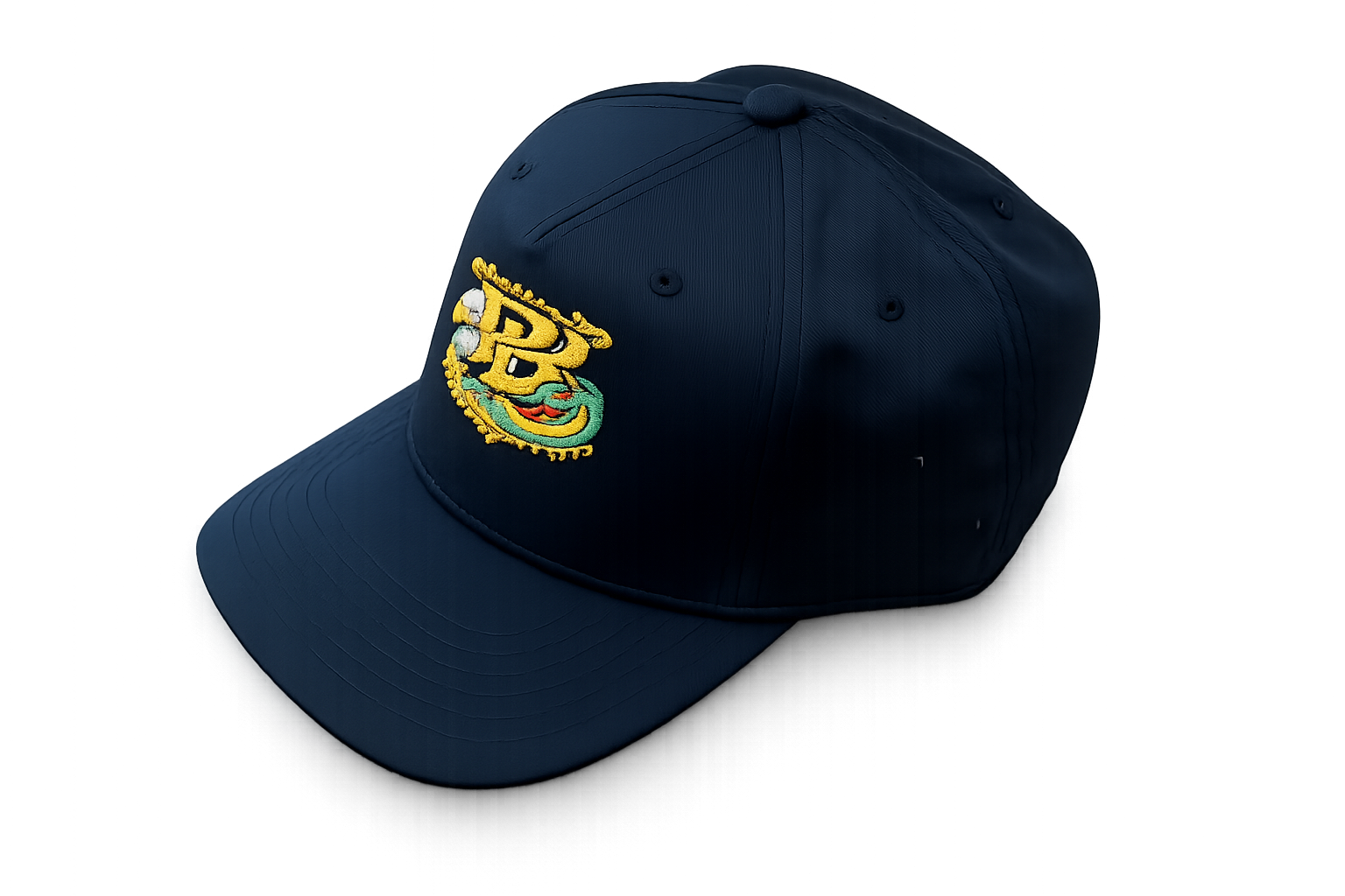 PB Eagle & Snake Crest Premium Embroidered Hat – Black & Gold Edition