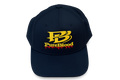 PureBlood Drip – Embroidered Gold on Black Hat