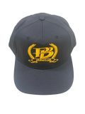 pbshort.com Laurel Crest Premium Embroidered Hat – Black & Gold Edition