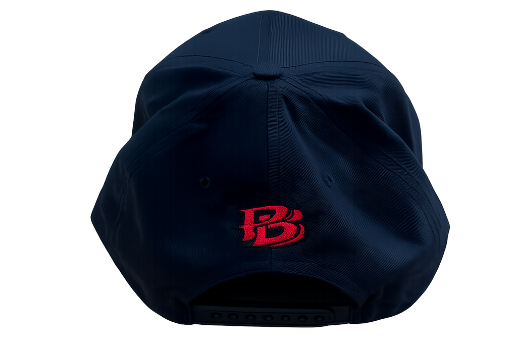 PureBlood Drip – Embroidered Red on Black Hat