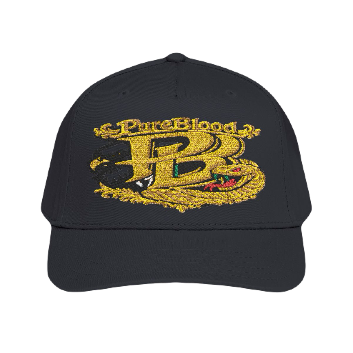 PureBlood™ Eagle & Snake Crest Premium Embroidered Hat | PureBlood Collection