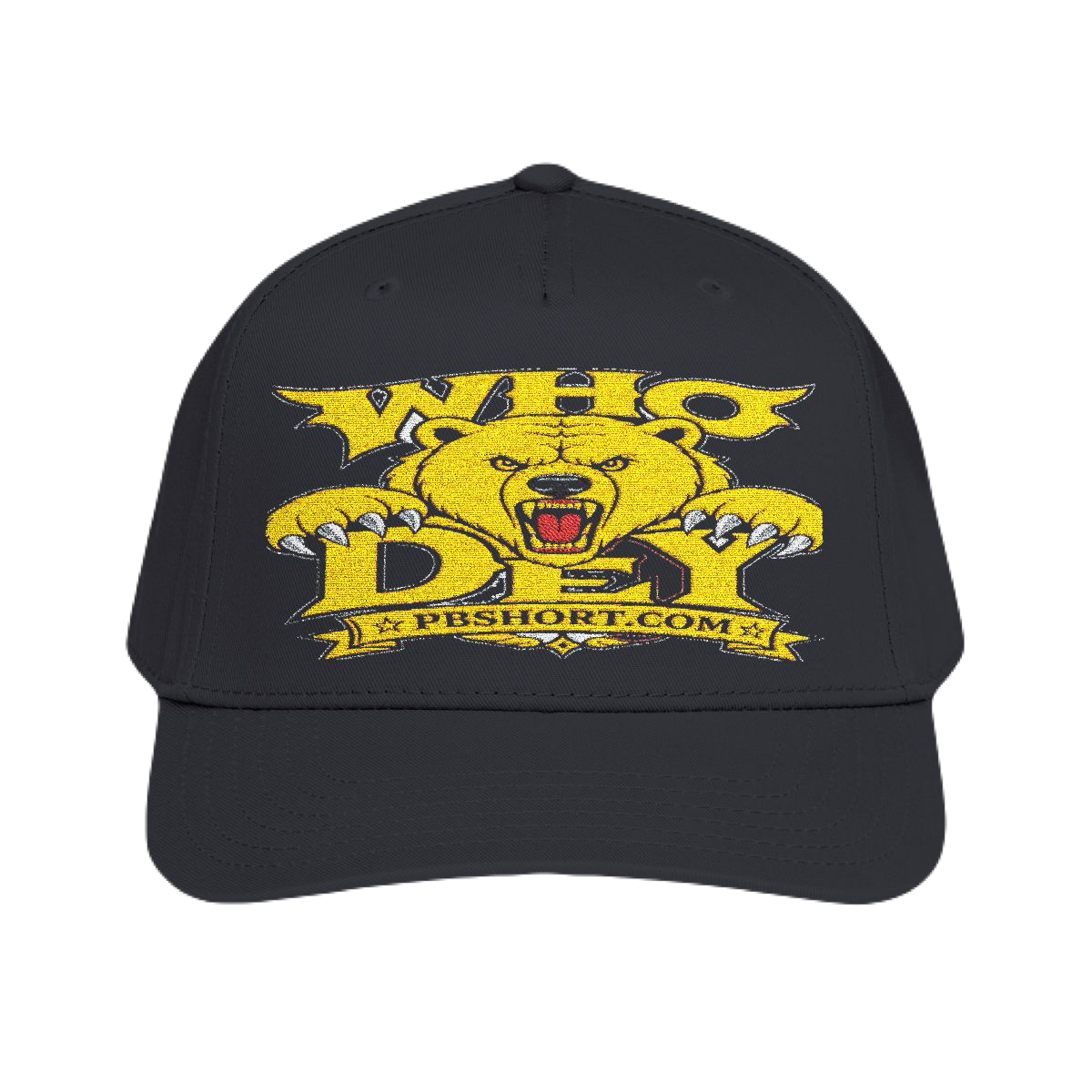 WHO DEY Premium Embroidered Hat | PBSHORT.COM