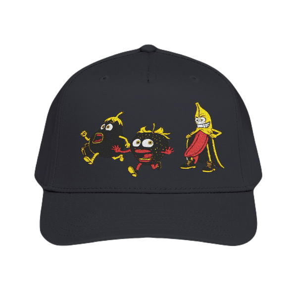 Three Characters Premium Embroidered Hat