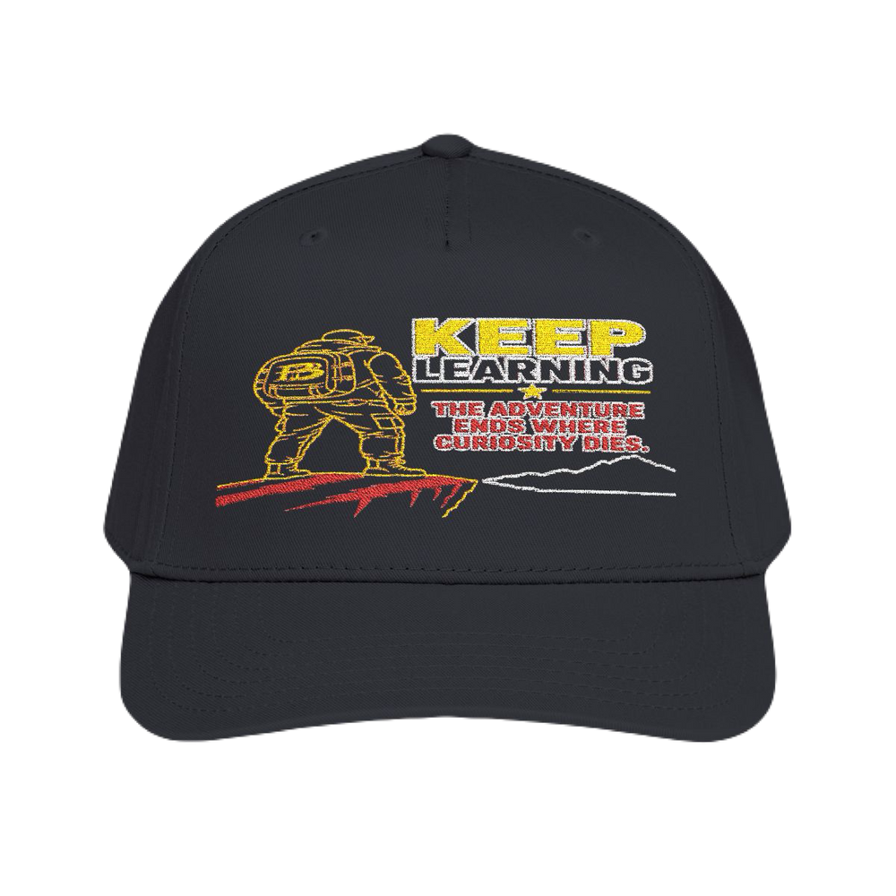 Keep Learning Premium Embroidered Hat