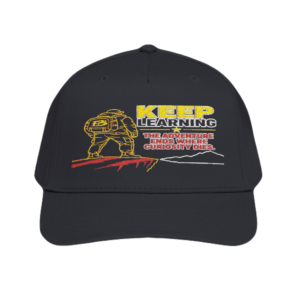 Keep Learning Premium Embroidered Hat