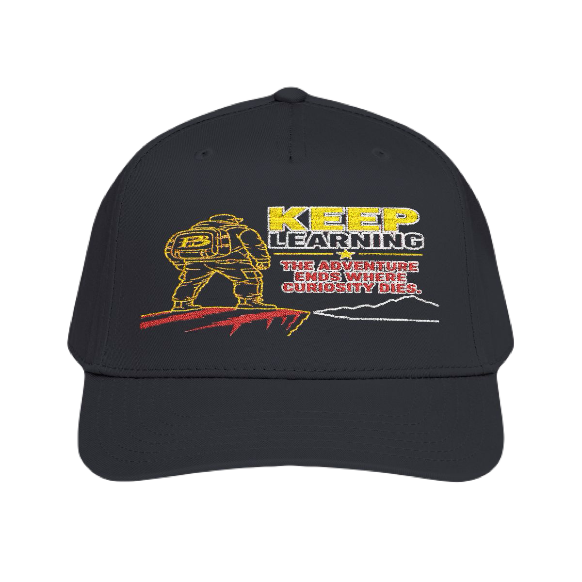 Keep Learning Premium Embroidered Hat