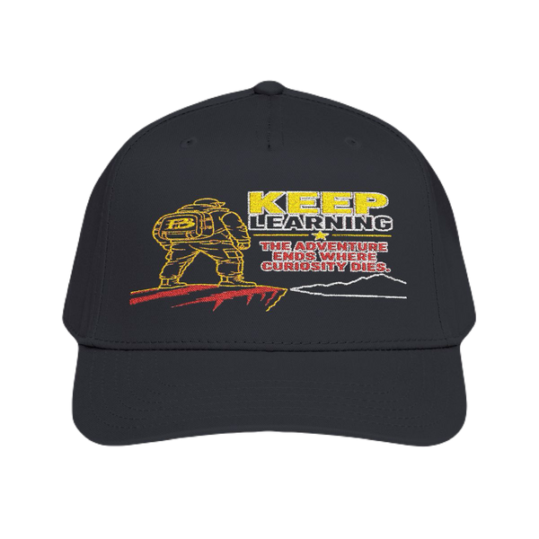 Keep Learning Premium Embroidered Hat