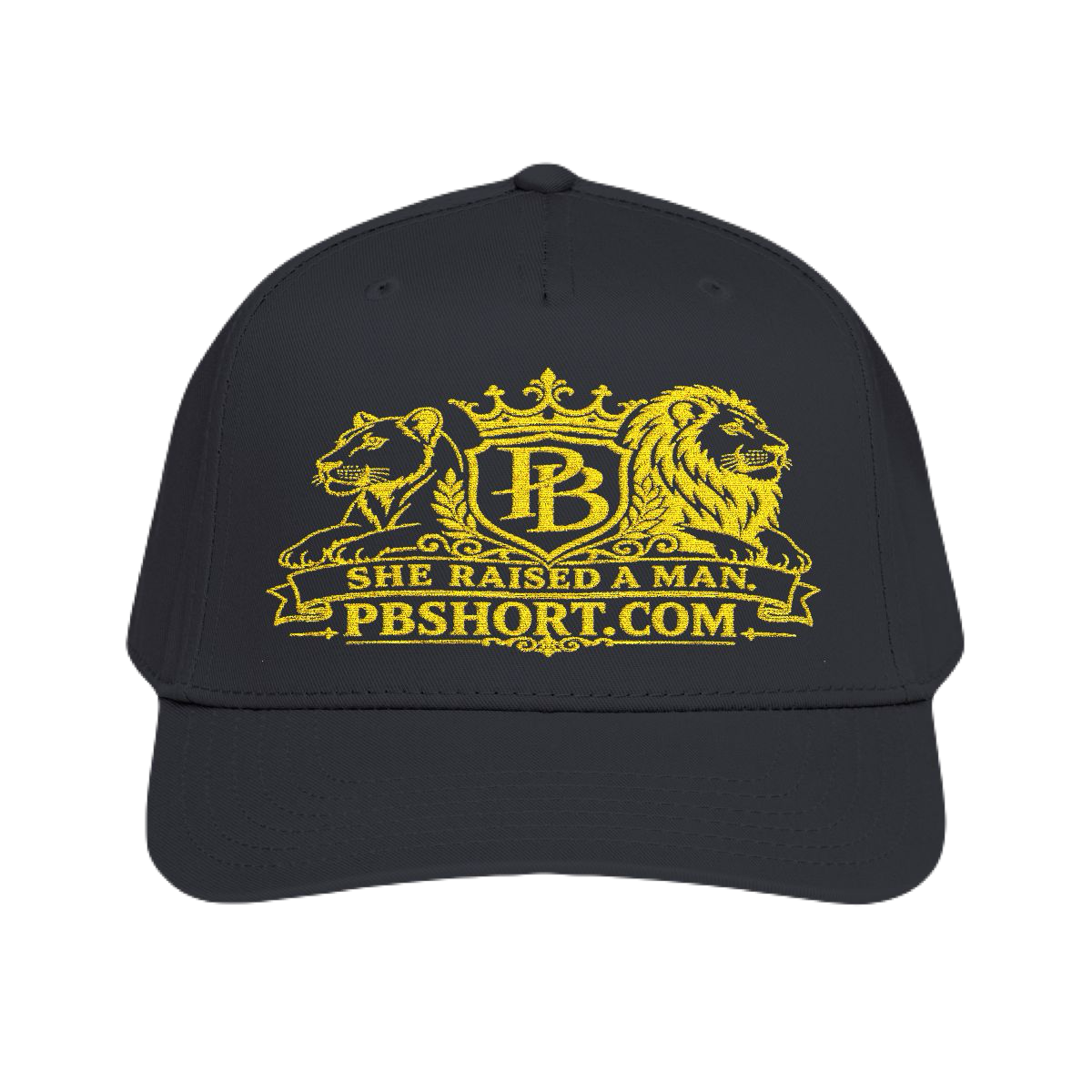 She Raised A Man | Premium Embroidered Hat – The PB Series
