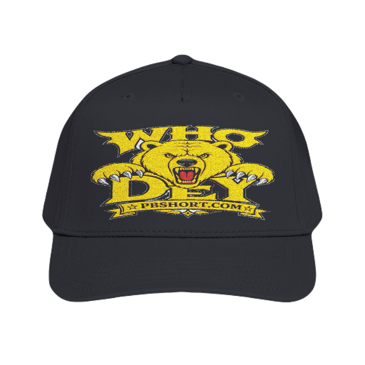 WHO DEY Premium Embroidered Hat | PBSHORT.COM
