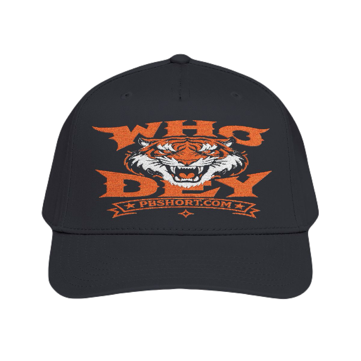 WHO DEY™ Premium Embroidered Bengals Fan Hat | PB Short Collection