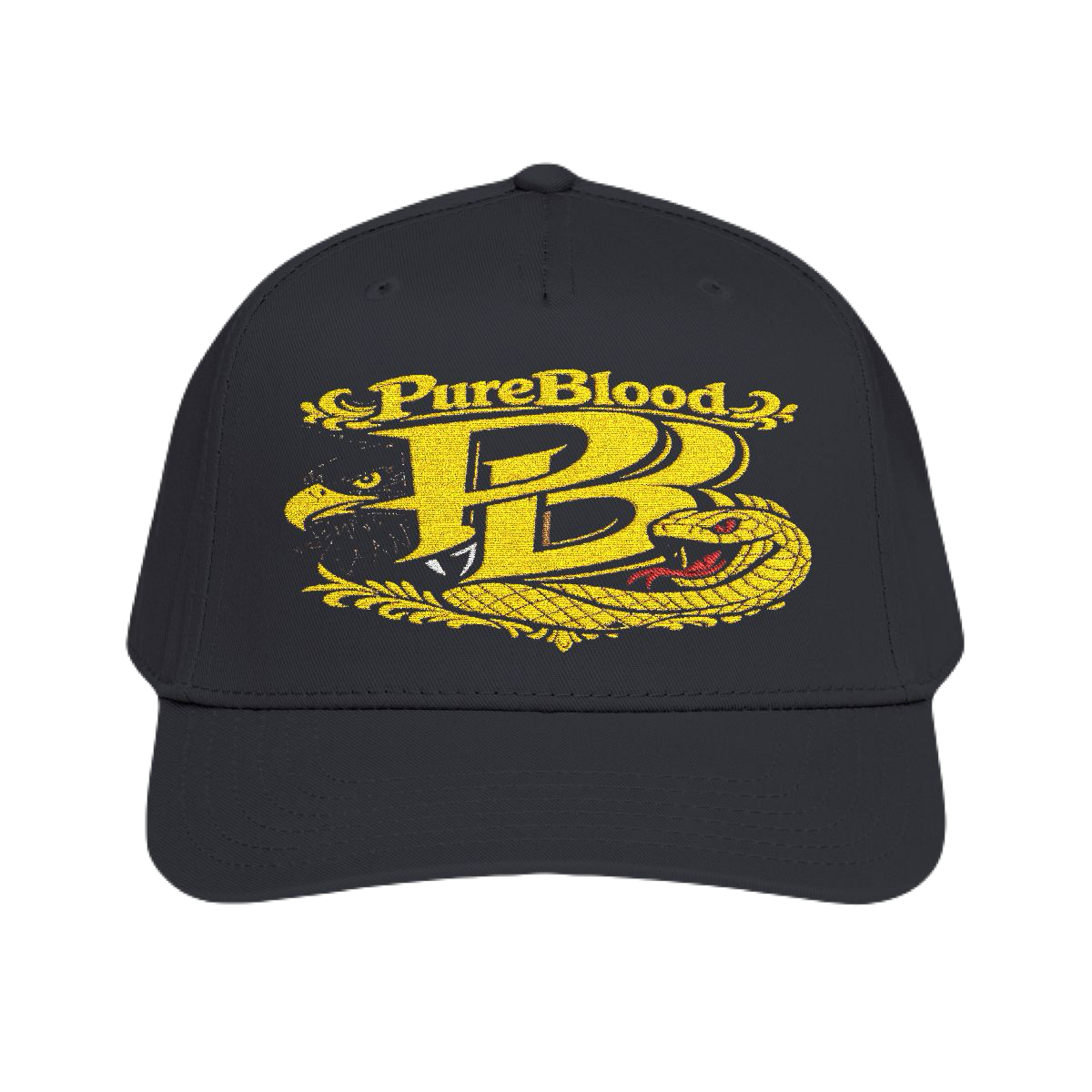 PureBlood™ Eagle & Snake Crest Premium Embroidered Hat | PureBlood Collection