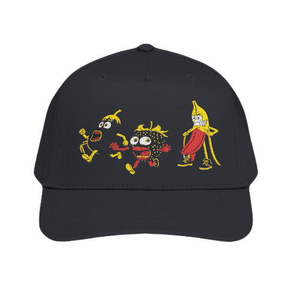 Three Characters Premium Embroidered Hat