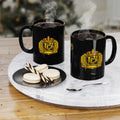 Black 11 oz Coffee Mug – Gold PureBlood Crest