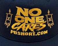 No One Cares™ Premium Embroidered Hat | PB Short Collection