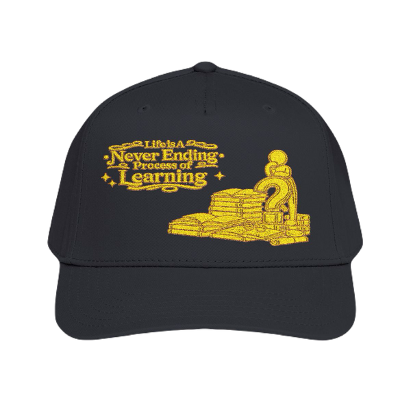 Learning™ Premium Gold Embroidered Hat