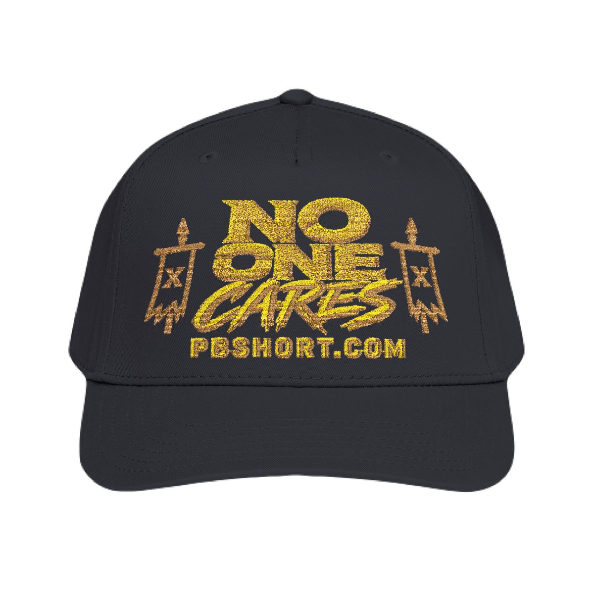 No One Cares™ Premium Embroidered Hat | PB Short Collection